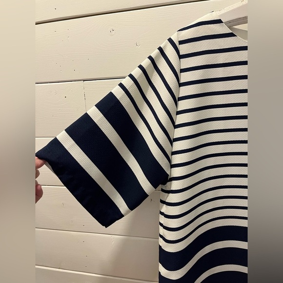 💙 ZOA New York striped textured blouse - size L💙 - Picture 7 of 8